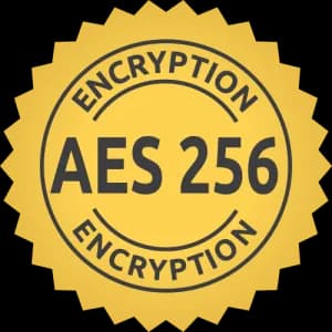 AES-256 Encrypted