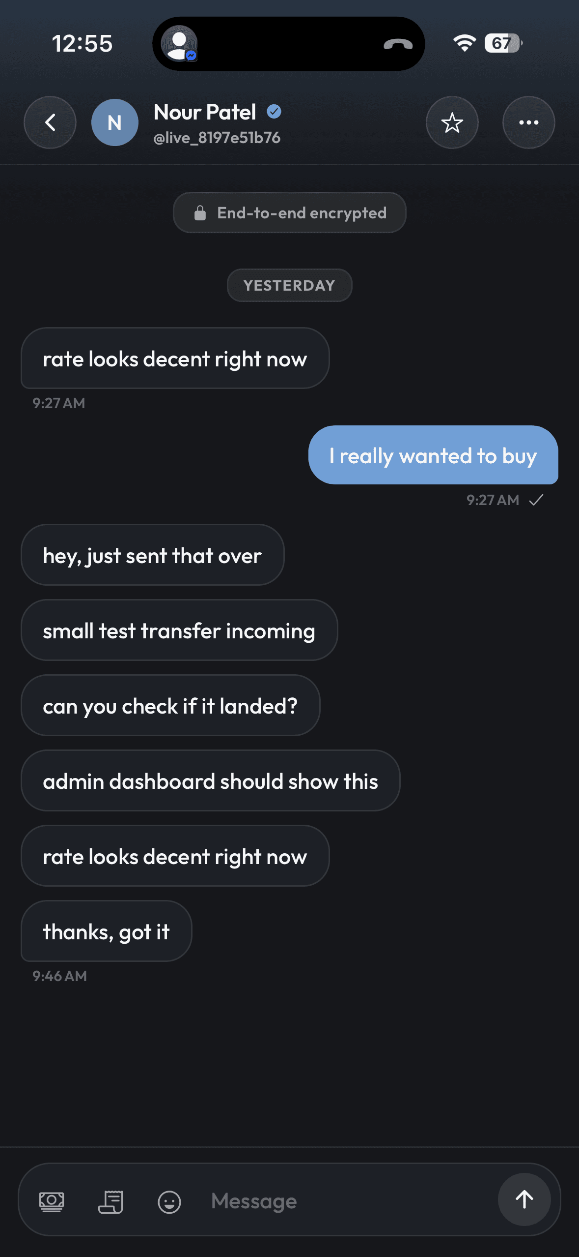 tazdan chat screen